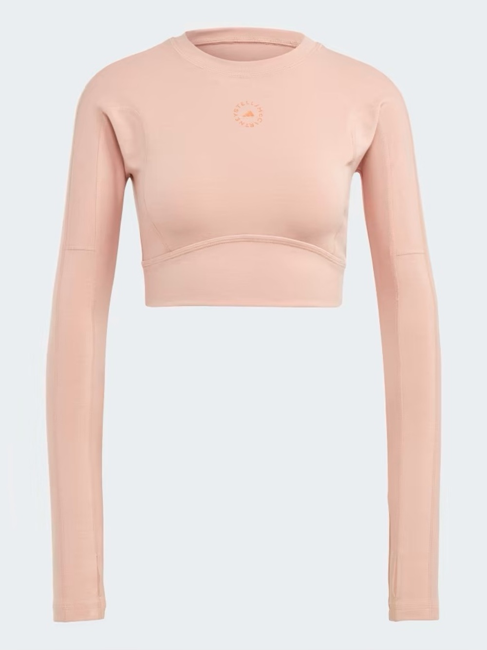 Adidas By Stella Mccartney Truestrength Cropped Long Sleeve Medium